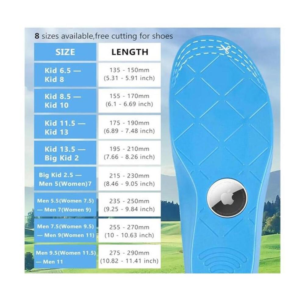 Shoe Insoles for AirTag Tracking and Positioning - Picture 5 of 7